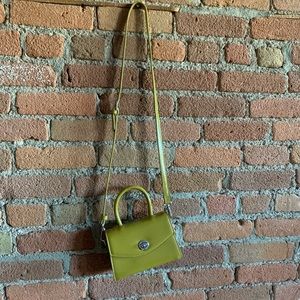 UO mini chartreuse bag